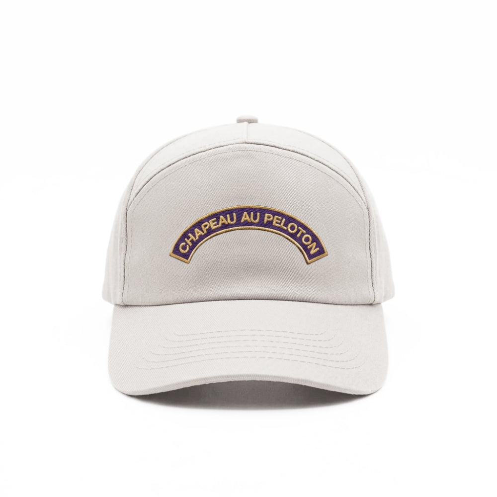 CAP Classic Arched Embroidery White