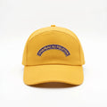CAP Classic Arched Embroidery Yellow