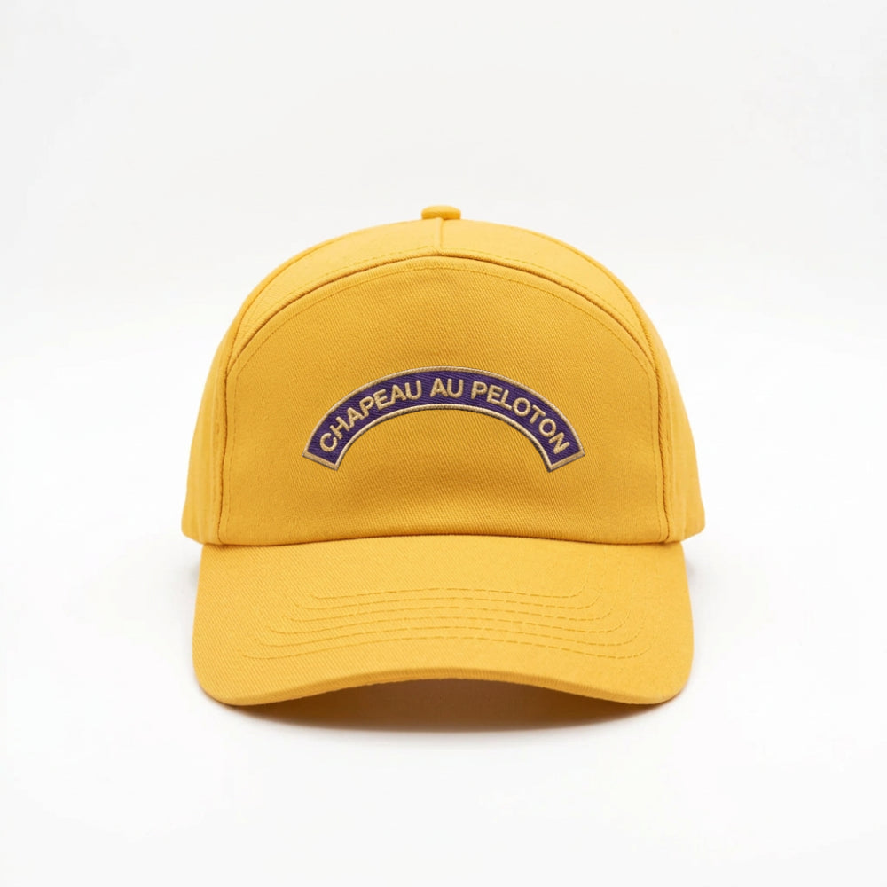 CAP Classic Arched Embroidery Yellow